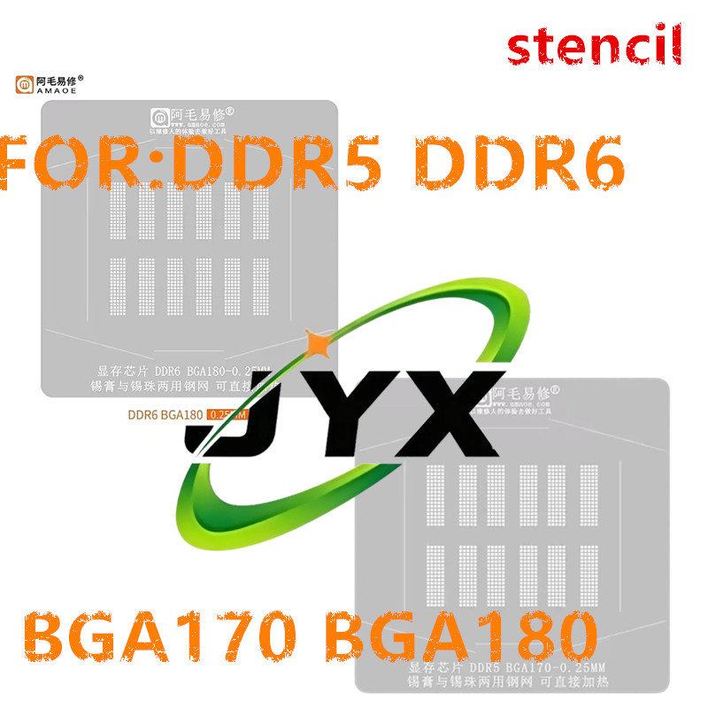 Ddr5 Kit - Plantilla de Reballing AMAOE BGA para