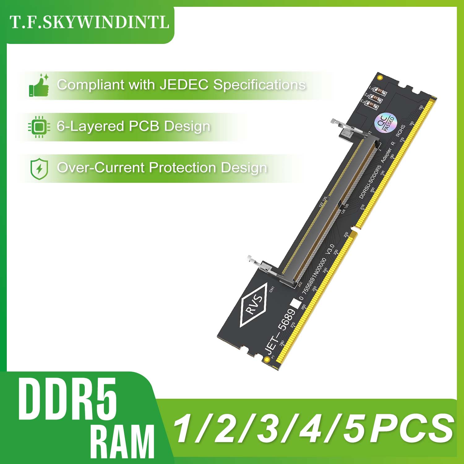 Ddr5 Laptop Ram - 1/2/3/4/5PCS DDR5 Memory Module Test Card
