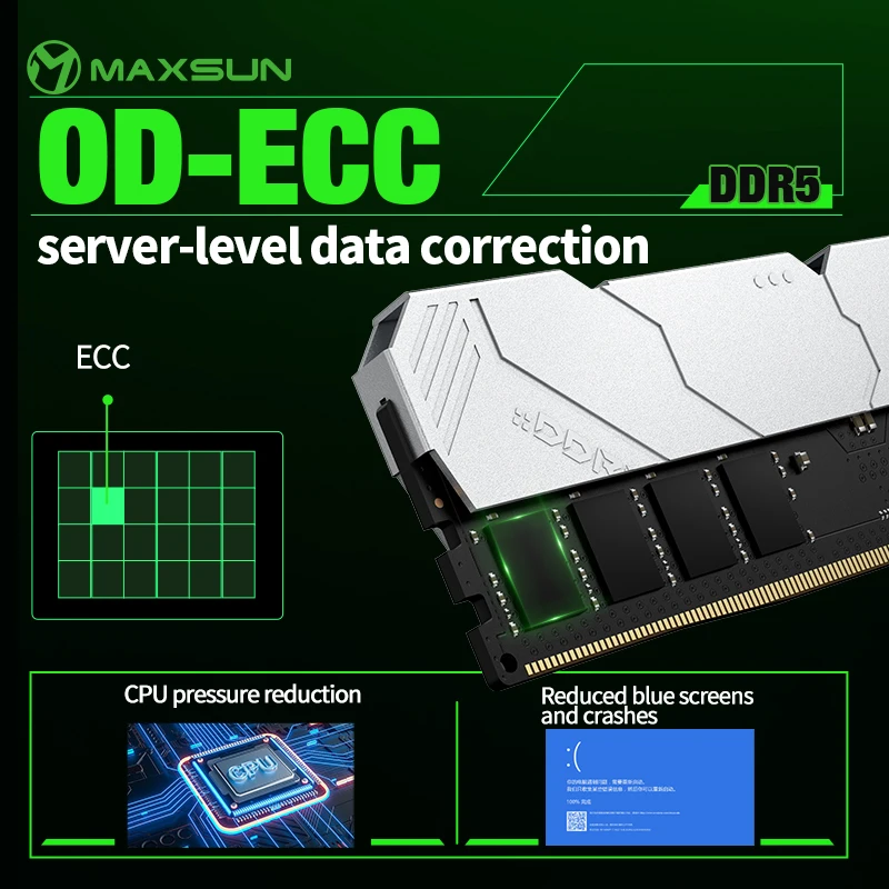 MAXSUN disipador de calor Memo - Ddr5 6000Mhz reseña y precio