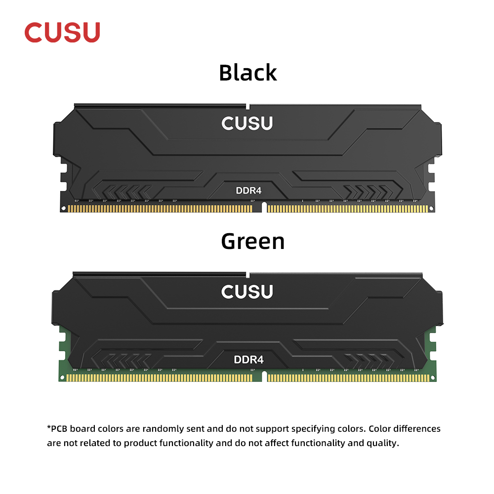 Memoria RAM CUSU DDR4 3200mhz  - Ddr5 6000Mhz reseña y precio