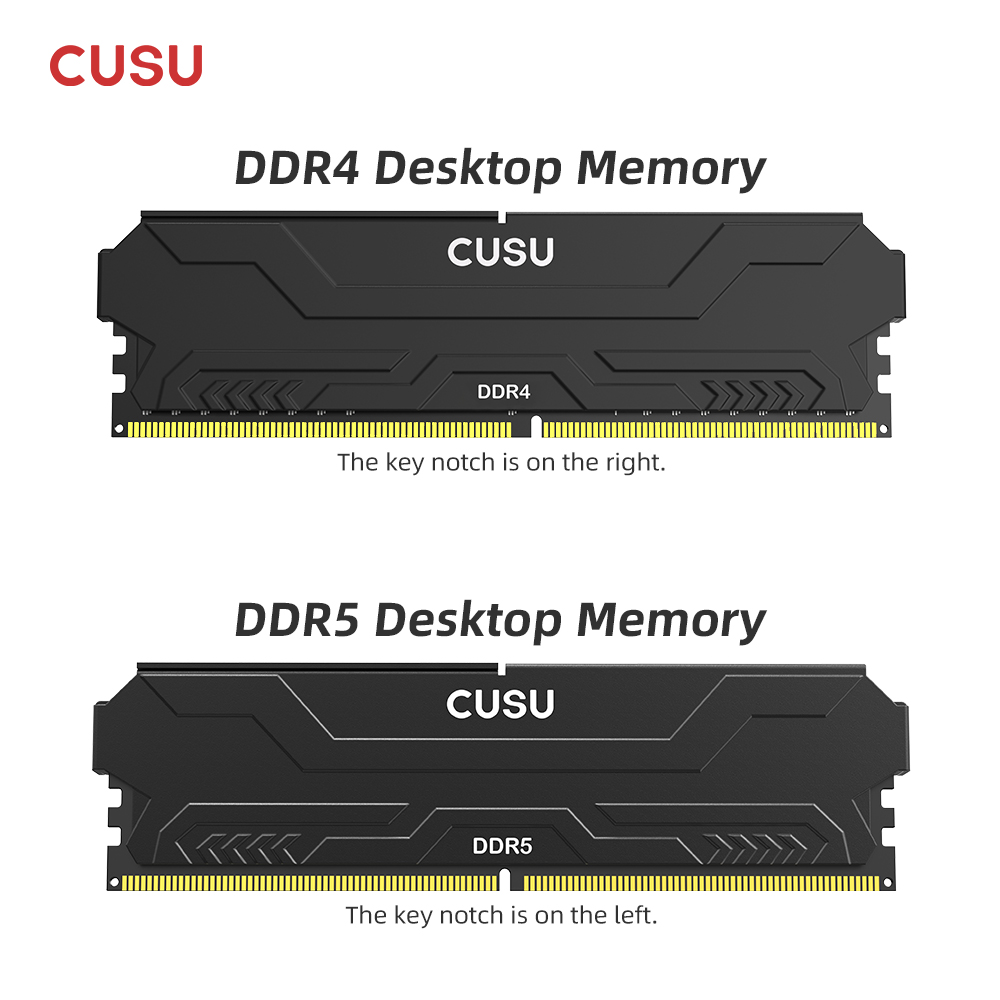 Memoria RAM CUSU DDR4 3200mhz  - Ddr5 6000Mhz reseña y precio