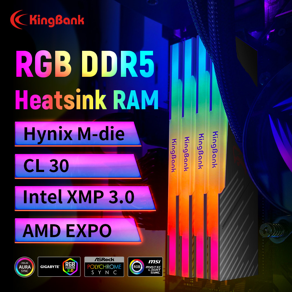 KingBank KRRB DDR5 RGB SoarBla - Ddr5 6000Mhz reseña y precio