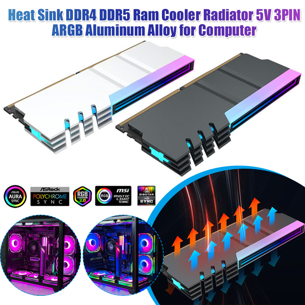Disipador de Calor para Módulo - Ddr5 Rgb Ram reseña y precio
