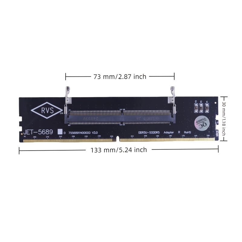 Adaptador de memoria TISHRIC D - Ddr5 Laptop Ram reseña y precio