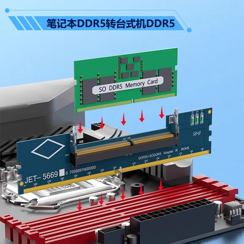 Tarjeta Adaptadora de SO-DIMM  - Ddr5 Sodimm reseña y precio