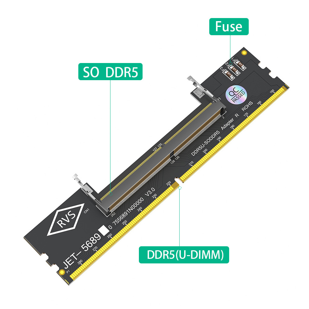 Tarjeta Adaptadora de Memoria  - Ddr5 Laptop Ram reseña y precio