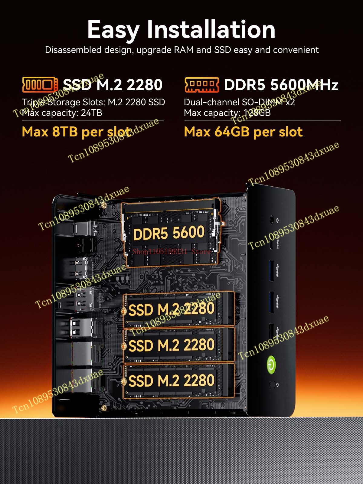 Mini PC GMKtec NcuBox K12 con  - Ddr5 64Gb reseña y precio
